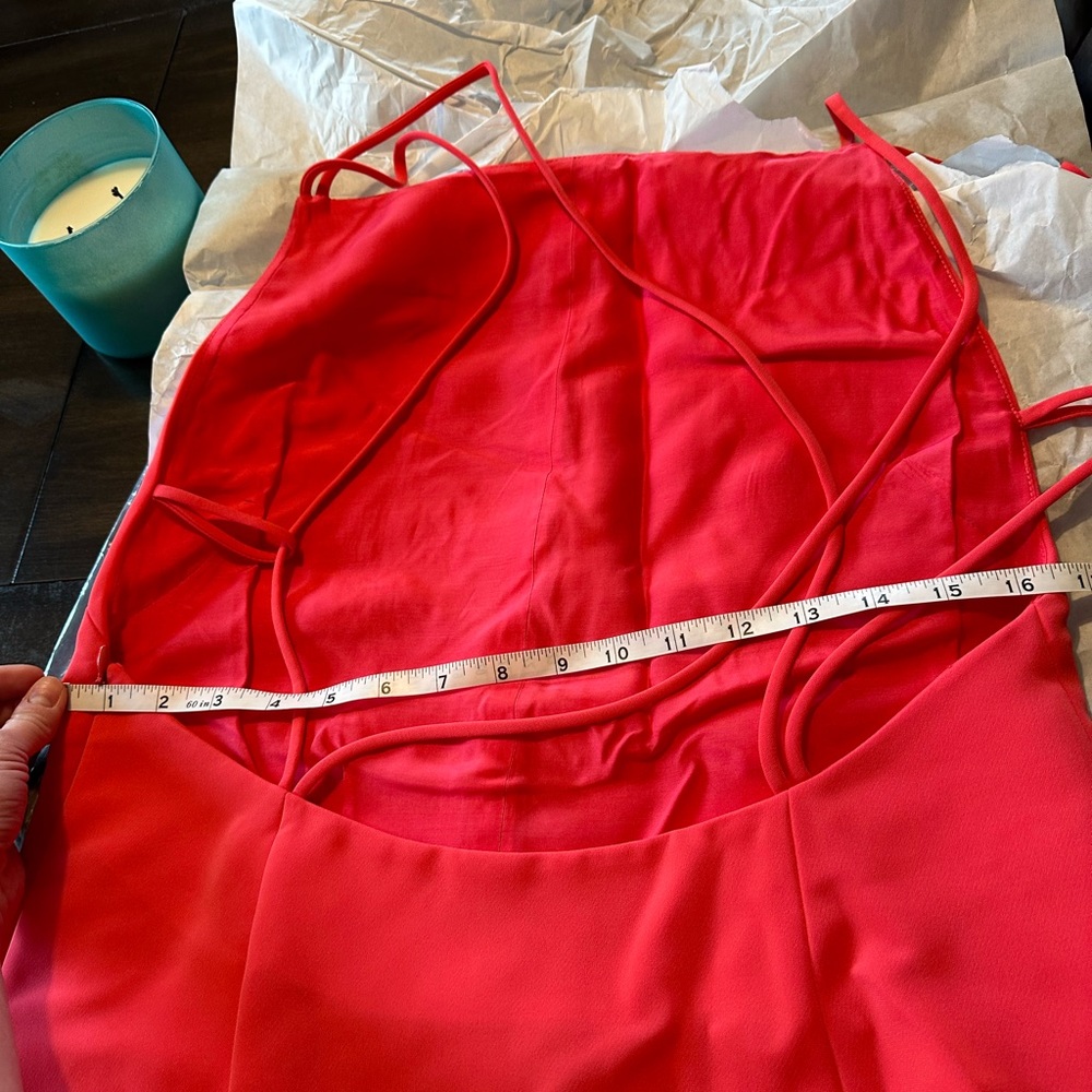 ๐จ NWT Rag & Bone Denton Strappy Dress In Hot Pink - Picture 6 of 6